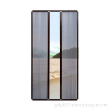 Fiberglass folding door window screen